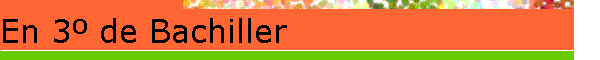 En 3 de Bachiller