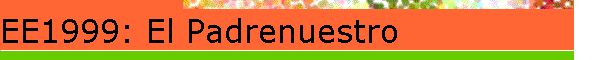 EE1999: El Padrenuestro